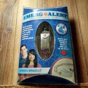 Medical Alert Bracelet Carry Medical History With You Travel Chain (read)